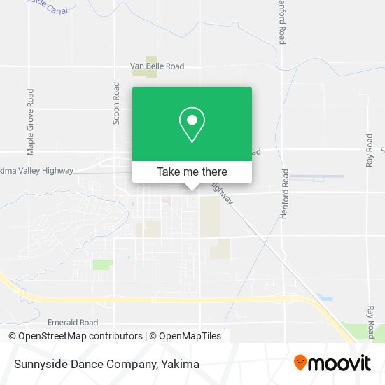 Sunnyside Dance Company map