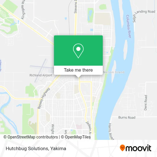 Hutchbug Solutions map