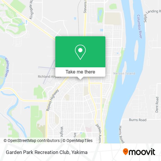 Garden Park Recreation Club map