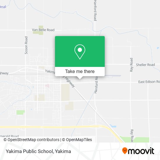 Yakima Public School map