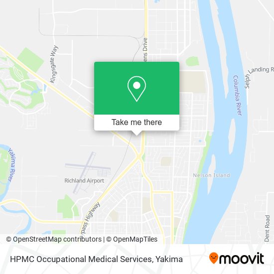 Mapa de HPMC Occupational Medical Services