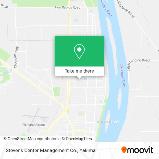 Stevens Center Management Co. map