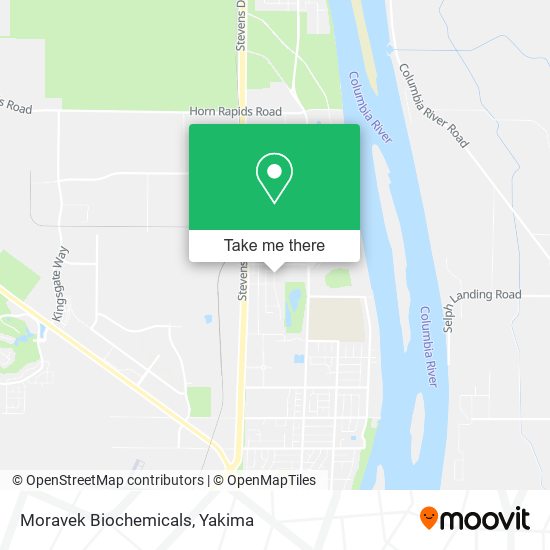 Moravek Biochemicals map