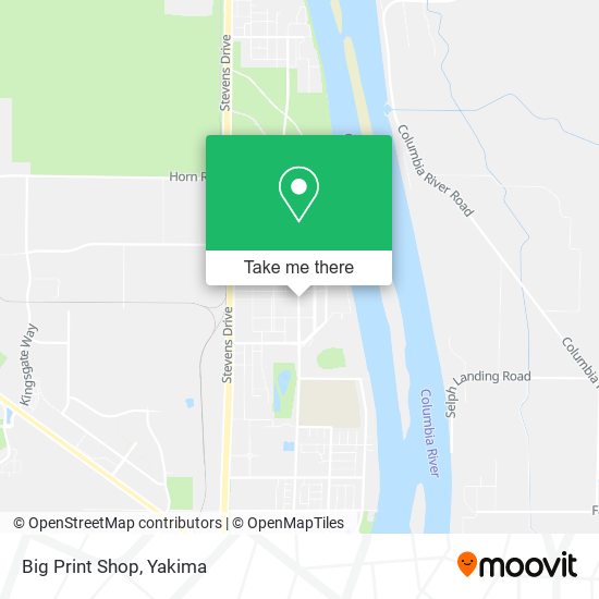 Mapa de Big Print Shop