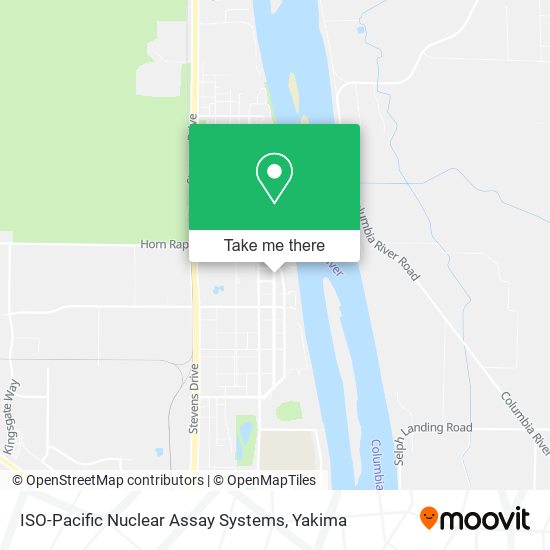 ISO-Pacific Nuclear Assay Systems map