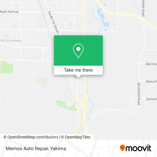 Memos Auto Repair map