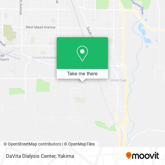 Mapa de DaVita Dialysis Center
