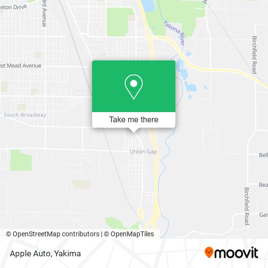 Apple Auto map