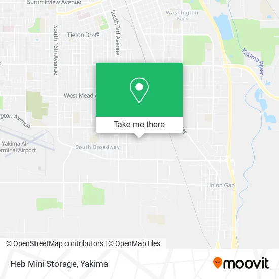 Heb Mini Storage map