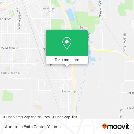 Mapa de Apostolic Faith Center