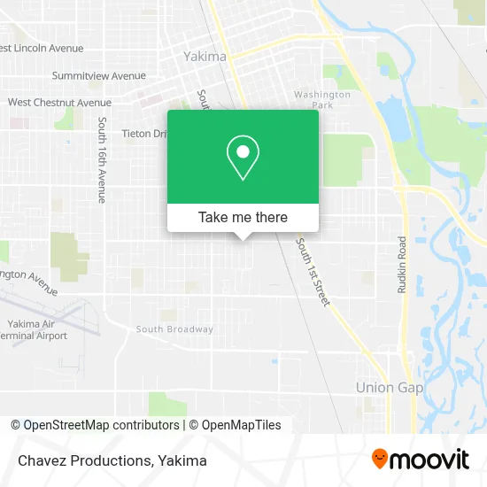 Chavez Productions map