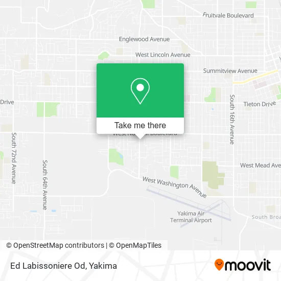 Ed Labissoniere Od map