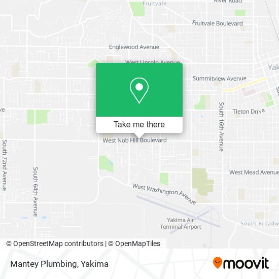 Mantey Plumbing map