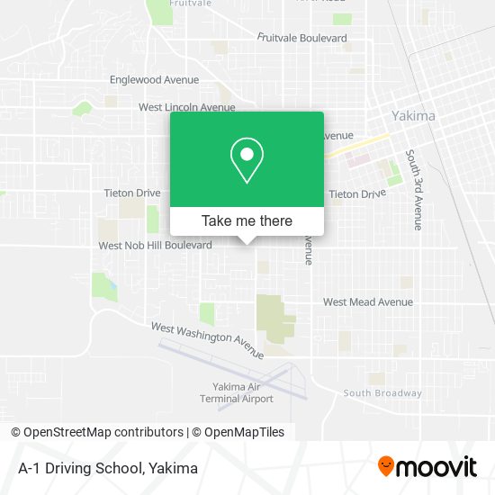 A-1 Driving School map