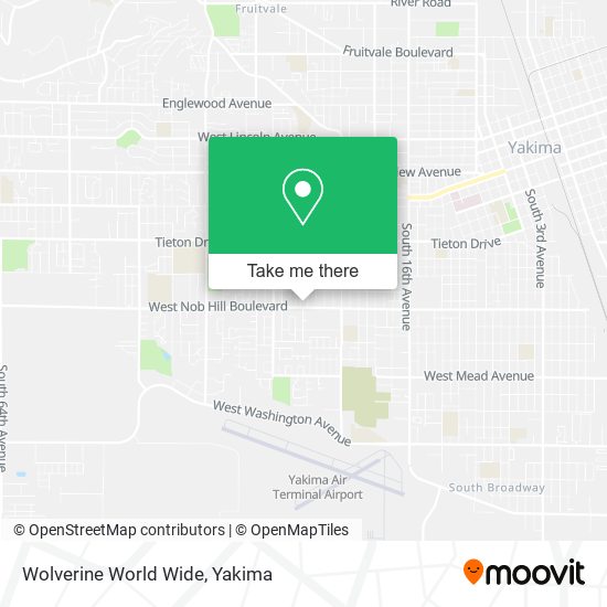 Wolverine World Wide map