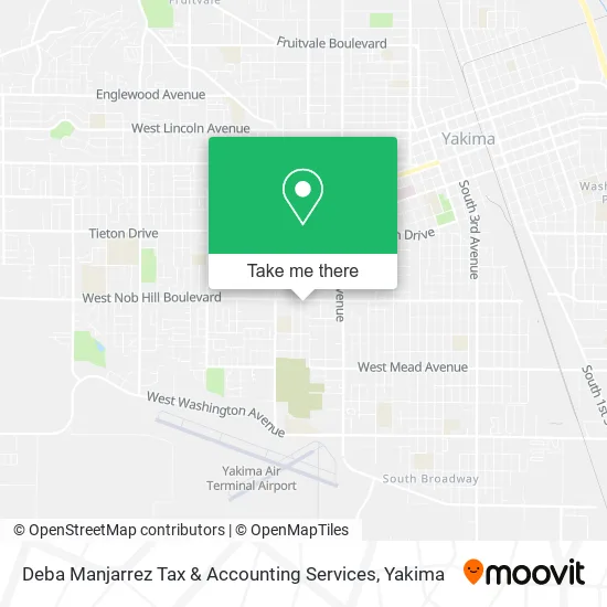 Mapa de Deba Manjarrez Tax & Accounting Services