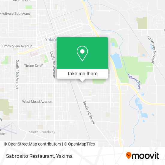 Sabrosito Restaurant map