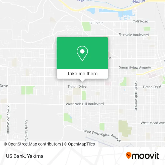 Mapa de US Bank