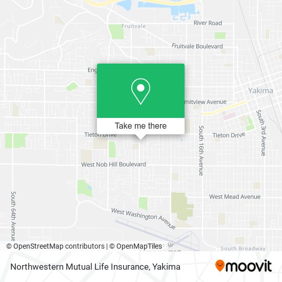 Northwestern Mutual Life Insurance map