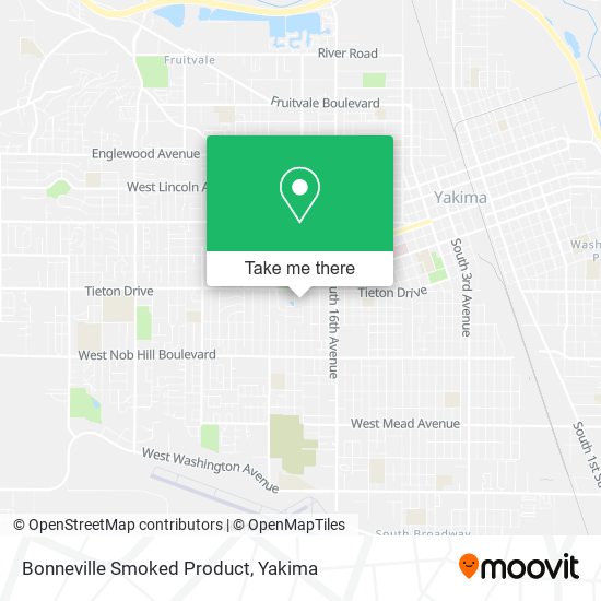 Mapa de Bonneville Smoked Product