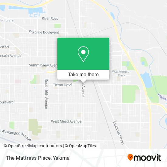 The Mattress Place map