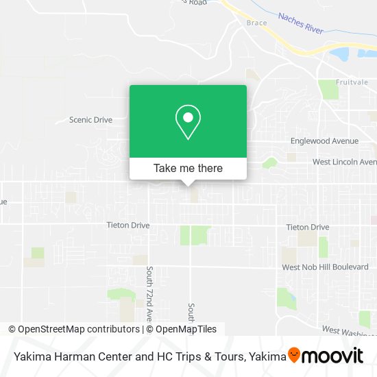 Mapa de Yakima Harman Center and HC Trips & Tours