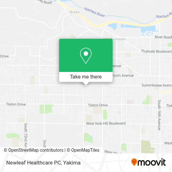 Newleaf Healthcare PC map