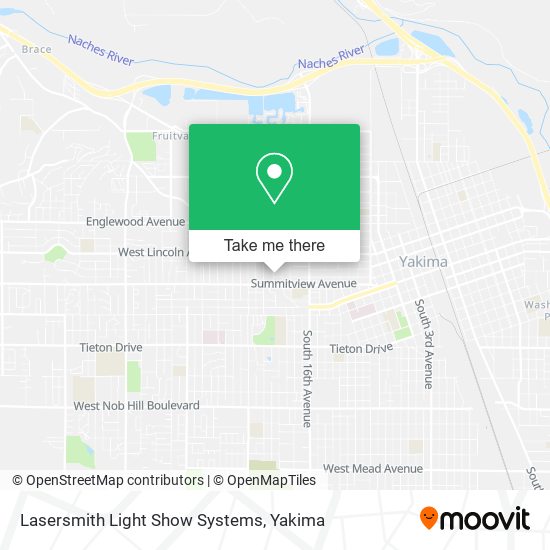 Mapa de Lasersmith Light Show Systems