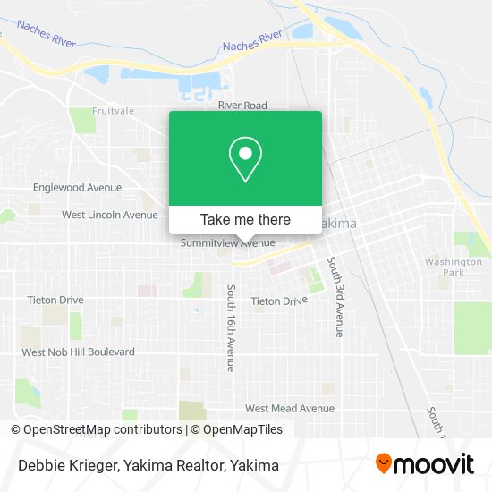 Mapa de Debbie Krieger, Yakima Realtor