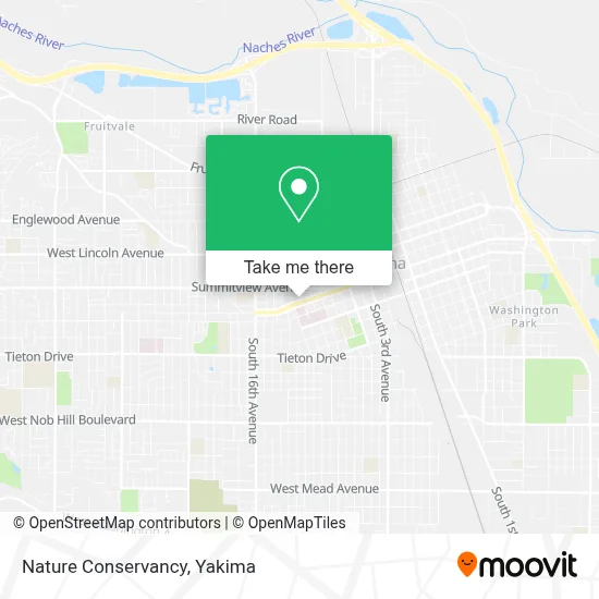 Nature Conservancy map