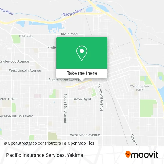 Pacific Insurance Services map