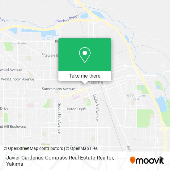 Javier Cardenas-Compass Real Estate-Realtor map