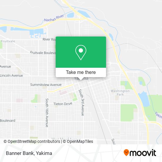 Mapa de Banner Bank