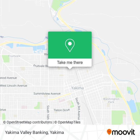 Yakima Valley Banking map