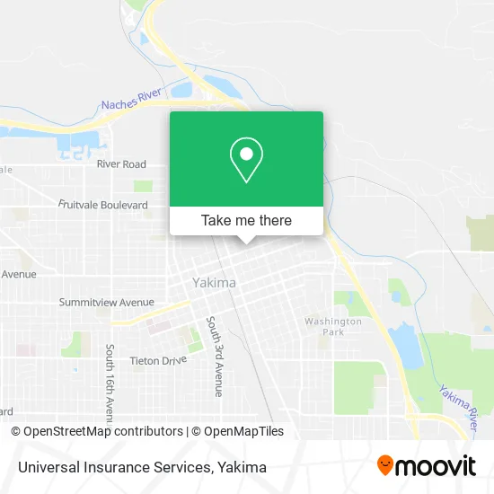 Universal Insurance Services map