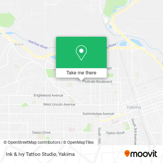 Mapa de Ink & Ivy Tattoo Studio