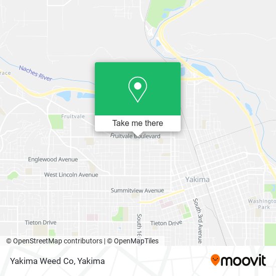 Yakima Weed Co map