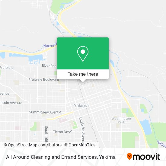 All Around Cleaning and Errand Services map