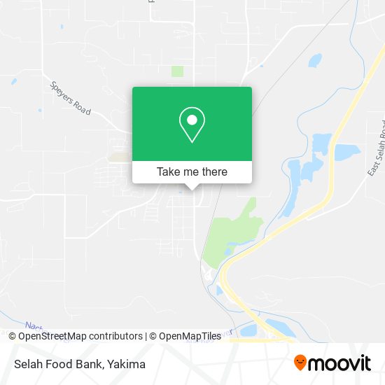 Selah Food Bank map