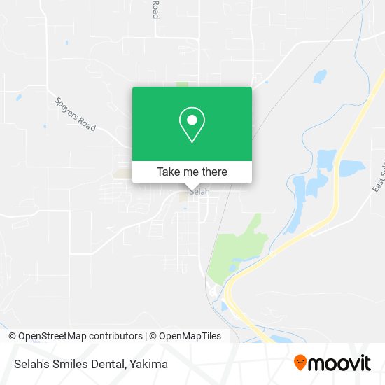 Mapa de Selah's Smiles Dental