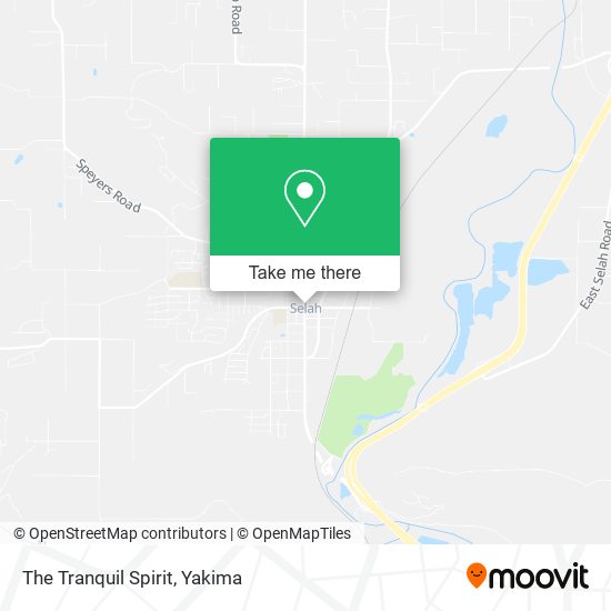 The Tranquil Spirit map