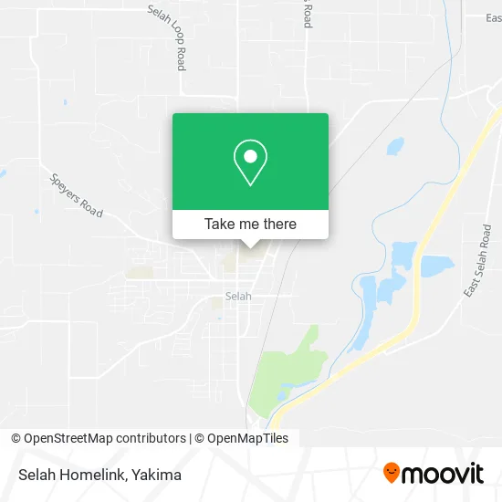Selah Homelink map