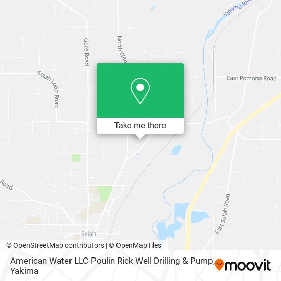 American Water LLC-Poulin Rick Well Drilling & Pump map