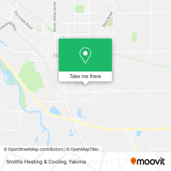 Smith's Heating & Cooling map