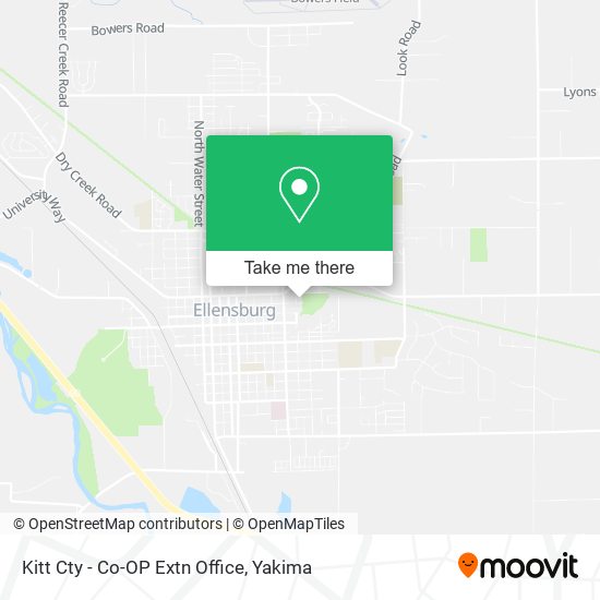 Kitt Cty - Co-OP Extn Office map