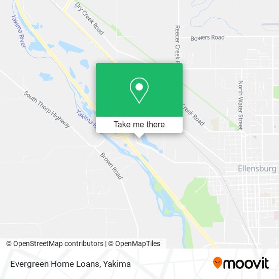 Evergreen Home Loans map