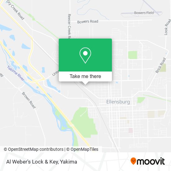 Mapa de Al Weber's Lock & Key
