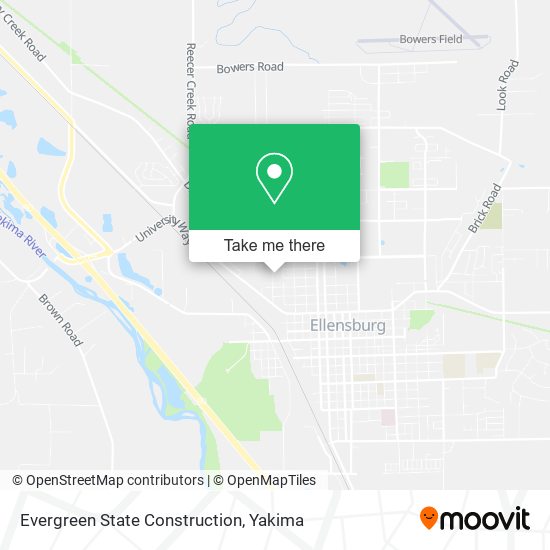 Mapa de Evergreen State Construction