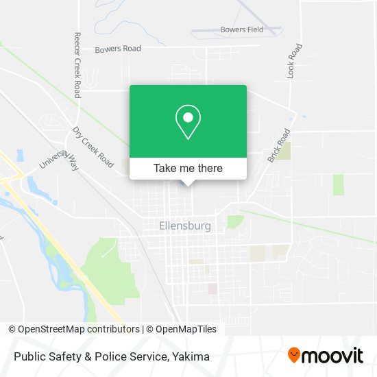 Public Safety & Police Service map