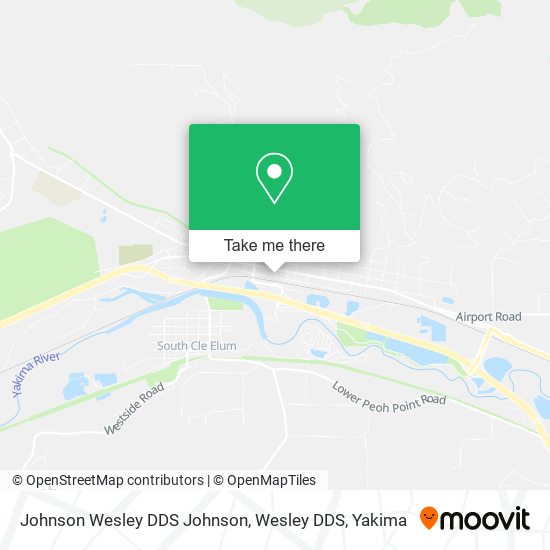 Mapa de Johnson Wesley DDS Johnson, Wesley DDS